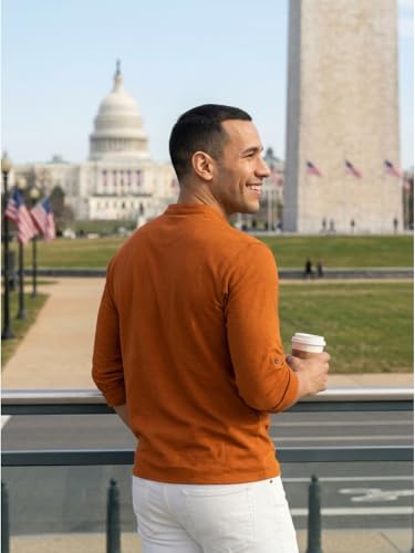 Image of DEELMO Combo of Men's Cotton Blend Solid Regular Fit Full Sleeve Short Kurta | Men's Trendy Short Kurta Pack of 2