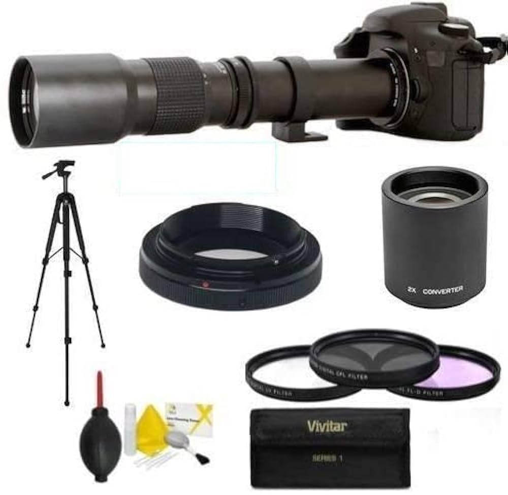 Canon対応　望遠レンズ Amazon.co.jp: Ultimaxx 望遠ズームレンズ 650-1300mm (1300