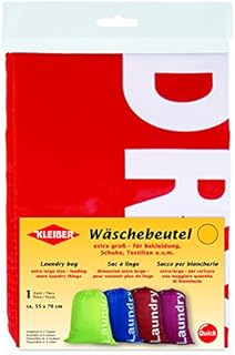 Kleiber Laundry Bag with Draw String Closure, Blue