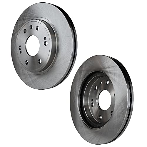SureStop Front, Driver and Passenger Side Brake Disc 2-Wheel Set Compatible with 2005-2019 Chevrolet Silverado 1500, 2007-2020 Tahoe, 2007-2013 Avalanche, Fits 2005-2019 GMC Sierra 1500