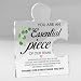 Team Appreciation Gifts for Employee Thank You Gift for Coworkers Colleagues Teammate Boss Leader Manager, Best Team Gifts You Are an Essential Piece Acrylic Puzzle Plaque Sign Office Desk Decor