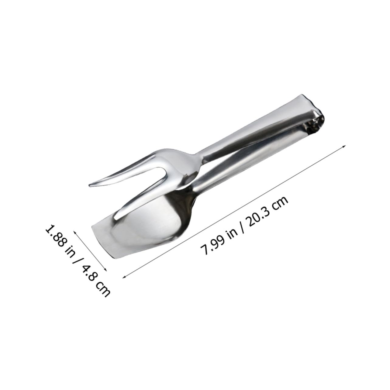 Pinze Cibo Acciaio Inox 2 Pezzi, Pinzette Bbq Carne Pane