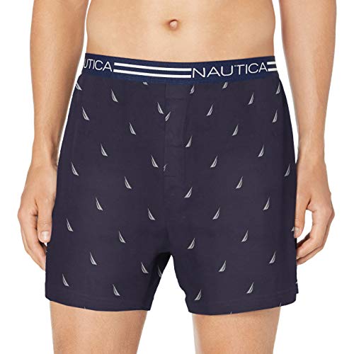 Nautica Men's Classic Cotton Loose Knit Boxers