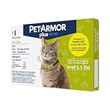 PetArmor Plus for Cats 1.5lbs Flea and Tick Protection, Long-Lasting and Fast-Acting Topical Cat...