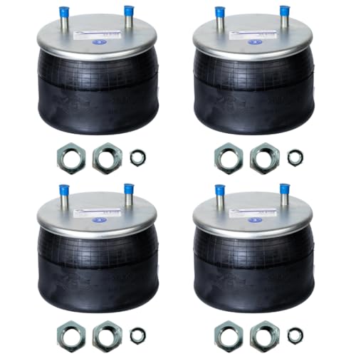 4x MVPTruckParts Engine Air Spring Bag Compatible for AAT 23K Models Intraax & VanTraax 8709, 8751, W01-358-8709, 1R-13-159, S-20900, S-21800, C-21800