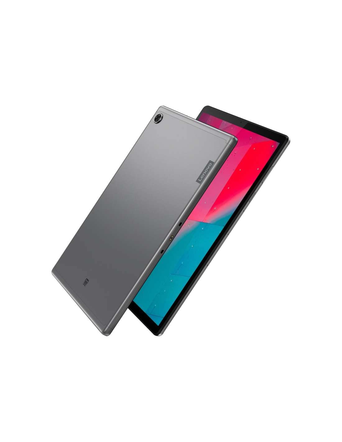 Lenovo Tab M10 Plus Tablet, Standard, Display 10.3" Full HD, Processore MediaTek Helio P22T, Storage 64 GB Espandibile fino a 256 GB, RAM 4 GB, WIFI+LTE, 2 Speaker, Android Pie, Iron Grey