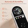 Portable Carbon Monoxide Detectors Plug in 4-in-1 Gas Detector for Home, RV, Hotel Room – Natural Gas & CO Alarm with Temperature & Humidity Display (1 Pack)