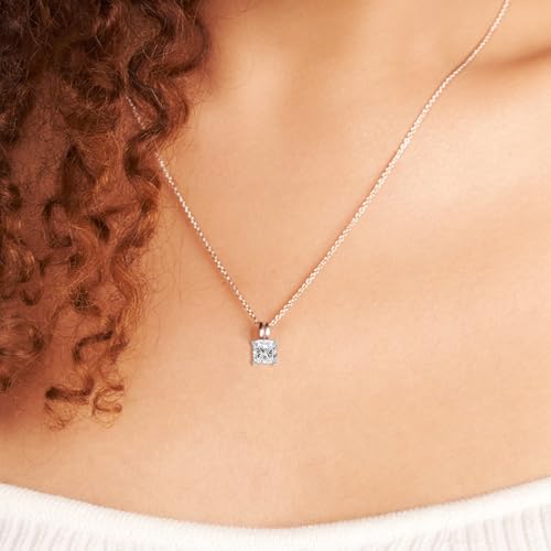 Solitaire Lab Diamond Necklace For Women Quartze Split Bail | 0.75-6 Carat IGI Certified Lab Grown Diamond | 14K Gold Pendant With Gold Chain | FG-VS Quality2