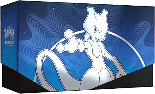 Pokémon TCG Sammelkartenspiel: Pokémon GO Elite Trainerbox,ab 6 Jahren (10 Booster, Mewtwo Folien-Promo-Karte & Premium-Zubehör)