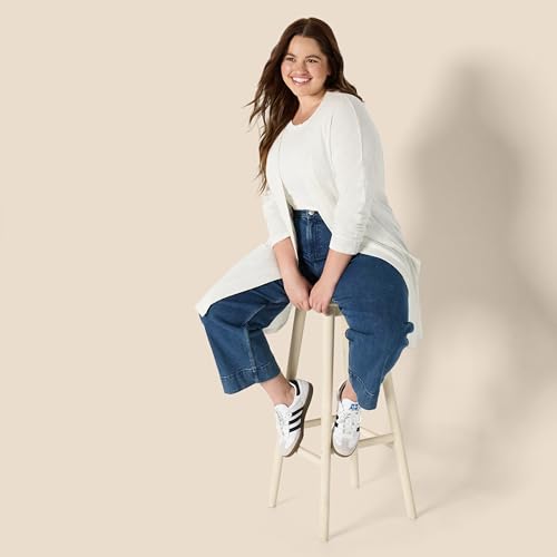 Image of Amazon Essentials Women's Relaxed-Fit Ultra-Lightweight Open-Front Cardigan