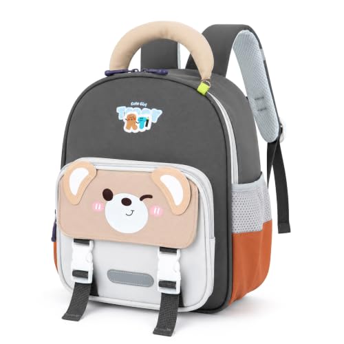 Image of Storite Kids Backpack for Boys & Girls 8L (3-6 Years) | Cute Crab Design Lightweight Toddler School Bag | Nursery & Preschool Cartoon Backpack with Front Pocket
