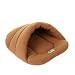 beautyhe Camas para Perros Morder Antideslizante Bolso Caseta Perro Ligero Suave Cototel Canal Casa para Gatos para Perros Gato PequeñOs Y Medianos Grandes Camel,Small