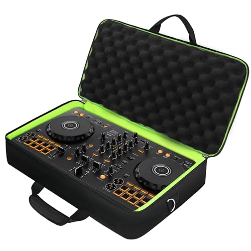 SNIGJAT DJ Controller Case for DDJ FLX4 / DDJ 400 / DDJ REV1, Padded DJ Controller Bag with...