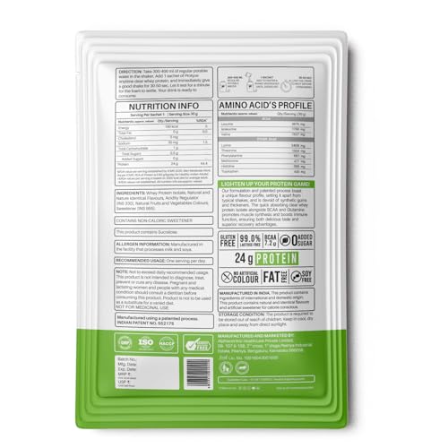 Image of Protyze Anytime Clear Whey Protein (5 Servings, Nimbu Pani)