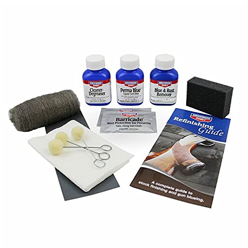Birchwood Casey Perma Blue Liquid Gun Blue Finishing All-Inclusive Easy-to-Use Kit for…