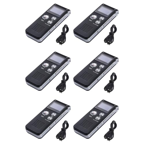 Enregistreur vocal 8G dictaphone réduction bruit avec lecteur MP3 audio HD