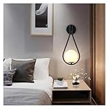 TRDEWR Black Copper Indoor LED Wall Lights with Plug Switch for Bedroom Lamps with G9 Bulb Sconce Decor for Corridor Warm and Comfortable Atmosphere(Cool White,Black 7W) - Image 5