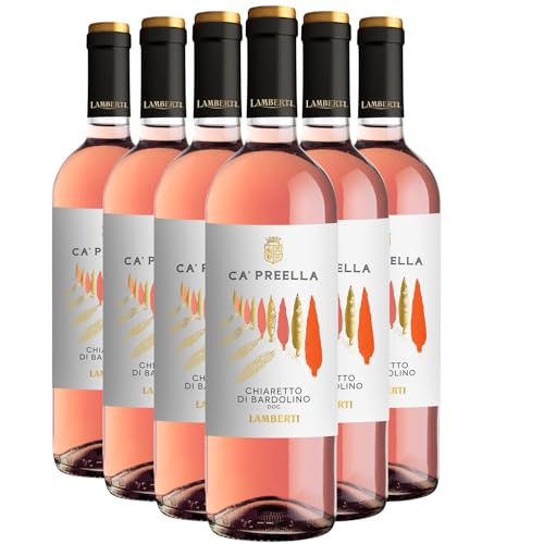 Chiaretto Di Bardolino Ca'Preella rosado 2024 - Lamberti - DOC - Veneto - Italia - Variedades de uva Corvina,Rondinella,Molinara - 6x75cl