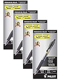 PILOT G2 Retractable Premium Gel Ink Roller Ball Pens Ultra Fine (48 Pack, Black)