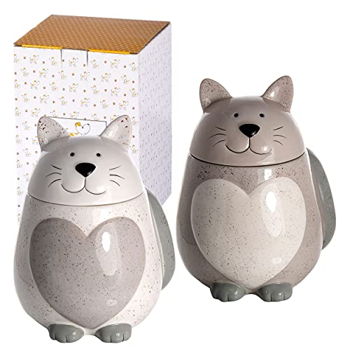 SPOTTED DOG GIFT COMPANY - Barattoli da cucina a forma di gatto con...