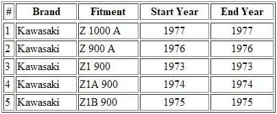 Miniatura 2 de Cables de embrague para cables de control de motocicleta compatibles con Kawasaki Z 9001000 A  Z1  Z1A  Z1B 90054011-048