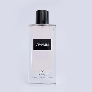 L'IMPRESS by Symphony Eau De Parfum, 100ml 3.4oz, Inspired by Anthology L'Imperatrice 3- DG, Luxury Perfume for Women, Long Lasting Fruity with Rhubarb, Jasmine, Seductive Musk, Sensual Scent