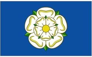 New YORKSHIRE ROSE COUNTY Flag Large 5ft x 3ft with 2 metal Eyelets