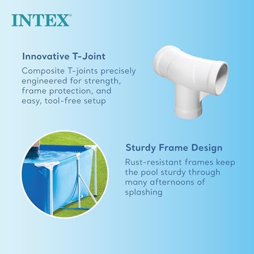 Intex 28270 Rectangular Pool, without Filter Pump, 220 x 150 x 60 cm, blue - View 7