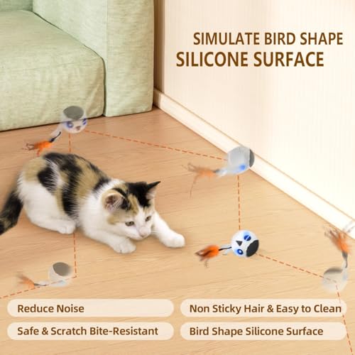 ORSDA-Cat-Toys-Interactive-Cat-Toys-for-Indoor-Cats-Automatic-Moving-Ball-Bird-for-Bored-Indoor-Adult-Cat-Kitten-Toys-Ball-Motion-Activated-Fast-Moving-Chirping-Stimulating-Light
