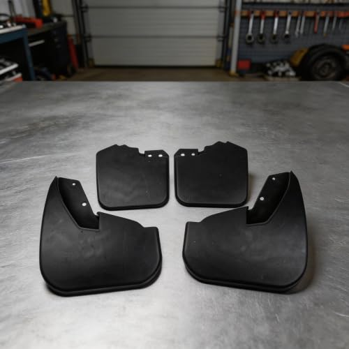 Bavettes garde-boue pour Ford Transit Custom 2012 en plastique haute densité