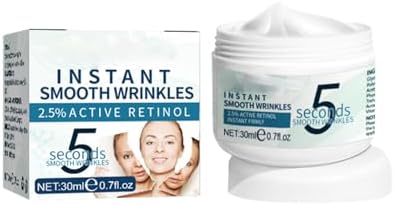 Crema Facial Antiarrugas con Retinol,Eliminadora de Arrugas Insta...