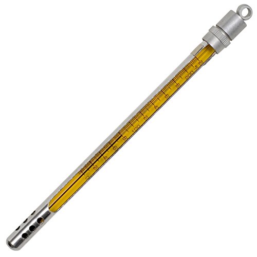 H-B Easy-Read Pocket Liquid-in-Glass Thermometer; -30 to 50C, Window Metal Case, Environmentally Friendly
