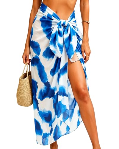 Image of CHICGAL Sarong Wraps Swimsuit Coverup for Women Bathing Suit Cover Up Summer Bikini Beach Swimwear 2026