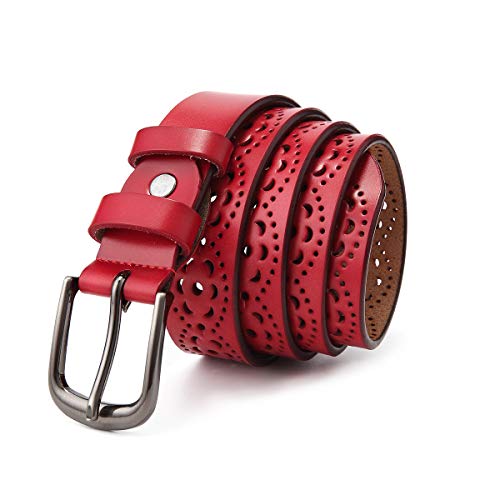 McFanBe Cintura da Donna in Pelle per Jeans da