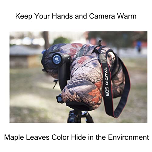 CamRebel-Cold-Proof-Rain-Coat-for-DSLR-Maple-Leaves