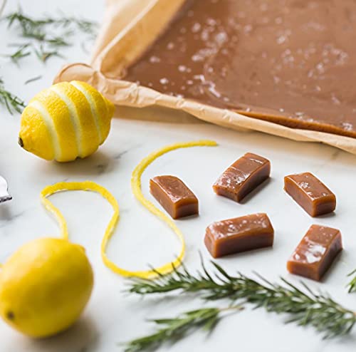 Shotwell Salted Caramel Candy Variety Pack – Gourmet Original Salted, Hand-Crushed Espresso, & Lemon Pound Cake Flavor – Smooth & Creamy Gourmet Candy Individually Wrapped (7.5Oz Total) #TOP1