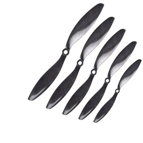 Hélice CW en fibre de carbone 8045E 12x6 15x8 pour quadricoptère RC