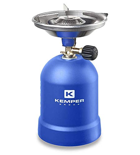 Cao 12303 - Hornillo portátil para acampada, color azul