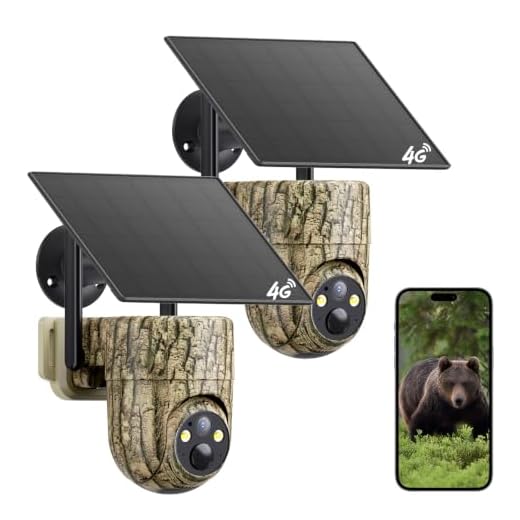 Oculview 4G LTE Cellular Trail Cameras, 2K Live Stream, 360° Full Coverage
