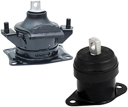 K0893 Front & Rear Engine Motor Mount Set 2pc Compatible with Fits 2003-2007 Honda Accord 2.4L | A4517 A4516