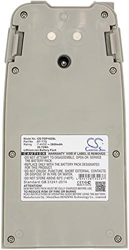 Cameron Sino Battery for Topcon Cygnus KS-102 Total Station PN:Topcon BT-77Q 2800mAh / 20.72Wh