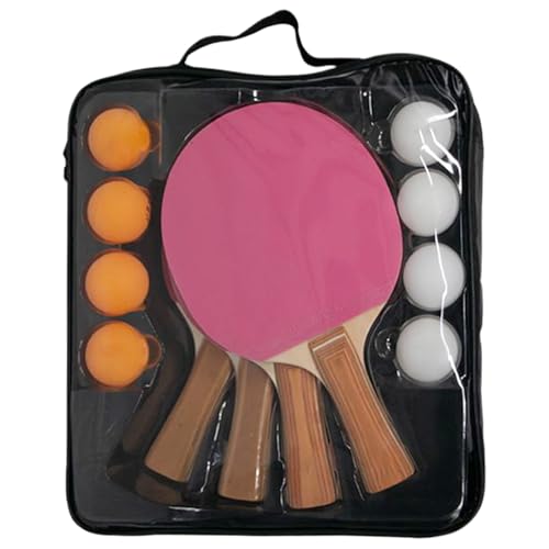 Ensemble de tennis de table pour joueurs adultes avec raquettes intérieures
