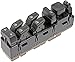 Dorman 901-293R Front Driver Side Remanufactured Power Window Switch Compatible with Select Cadillac / Chevrolet / GMC Models