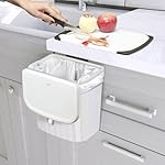 Glad Roomate Under Counter Waste Bin | Space Saving Small Trash Can for Kitchen Cabinet, Bathroom or Office | Dual Lid for Ease of Opening, 7 Liter, White - Image 5