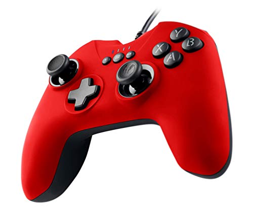 Nacon - Controlador Gaming, Color Naranja (Windows XP, Vista, 7, 8, 10)