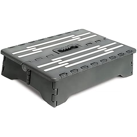 Taburete Plegable Multiuso Negro Antideslizante Cover