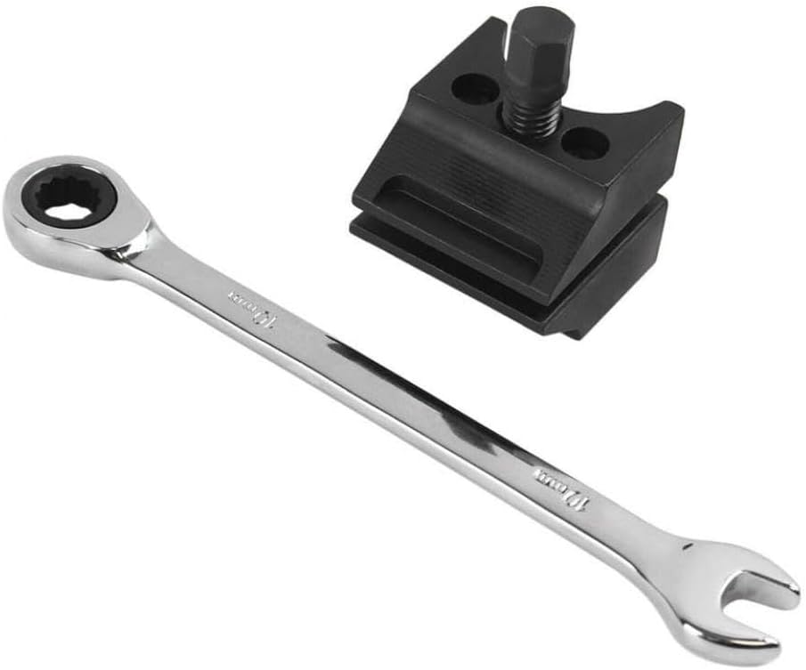 Universal Suspension Strut Hub Steering Knuckle Tool Double Ended Suspension Strut Split Spreader With Wrench Compatible With Various Vehicles