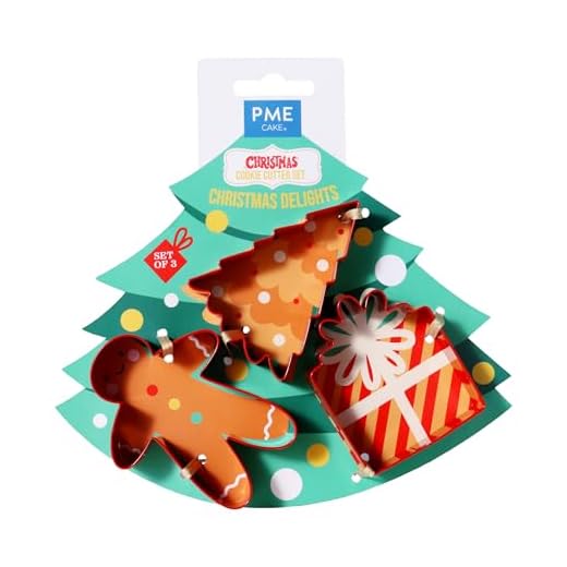 PME Noël Emporte-pièces - Délices de Noël (3 pièces)
