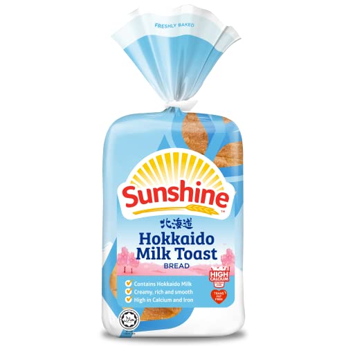 Sunshine Hokkaido Milk Toast Bread 400g (Packaging may vary)