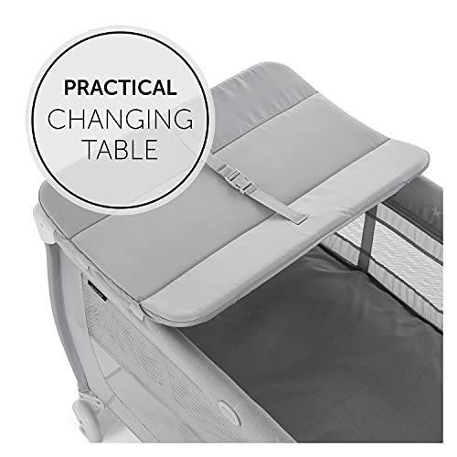 hauck Sleep N Play Center, Stars - Travel Cot Set with Changing Mat, Newborn Height, Hatch, Wheels & Travel Bag, Fast & Compact Folding, from Birth up to 15 kg, 120cm x 60cm 6 hauck Sleep N Play Center, Stars - Travel Cot Set with Changing Mat, Newborn Height, Hatch, Wheels & Travel Bag, Fast & Compact Folding, from Birth up to 15 kg, 120cm x 60cm - Image 6